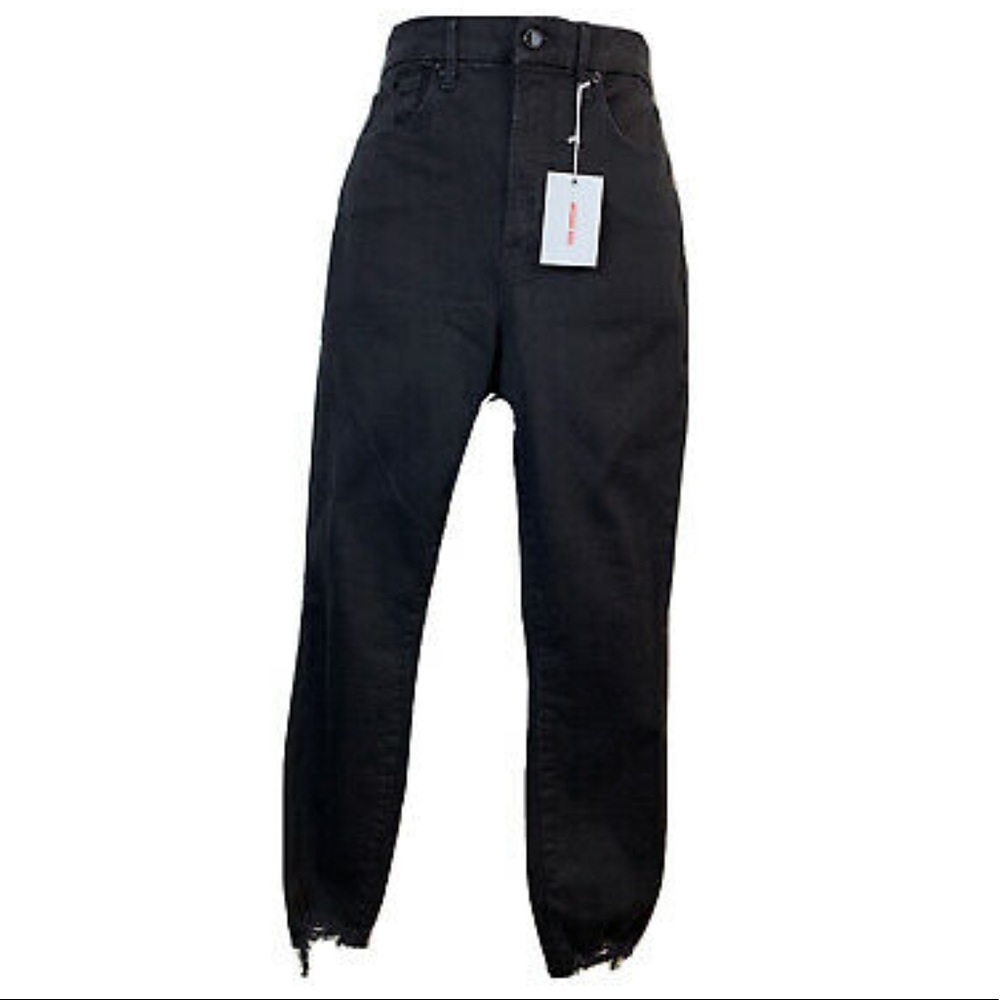 GOOD AMERICAN BLACK HIGH WAISTED SKINNY